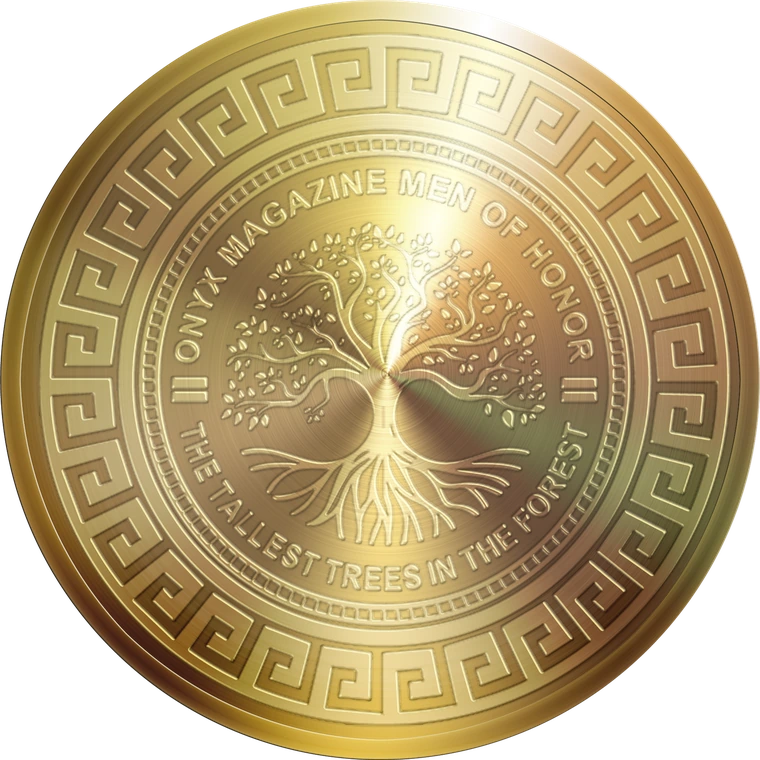 ONYX Magazine Men of Honor 2026 medallion